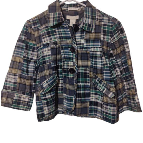 Plaid jacket - Picture 1 of 2
